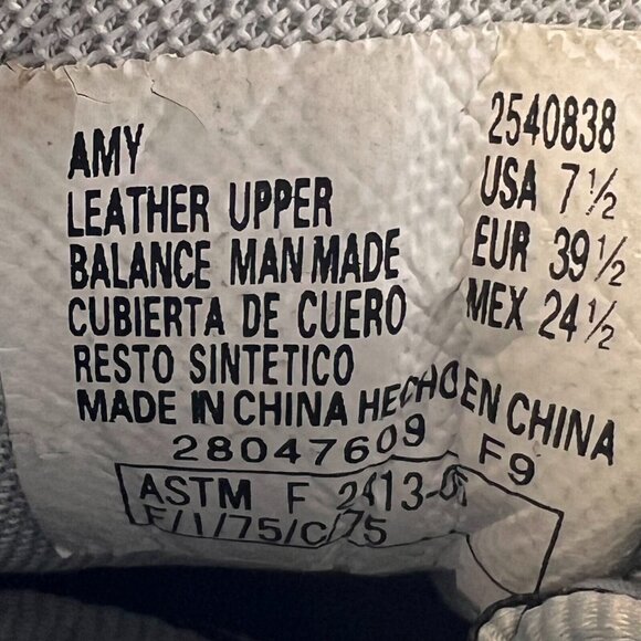 Brahma Womens 2540817 Amy Black Steel Toe Slip Resistant Size 7.5 Work Shoes - Picture 10 of 11